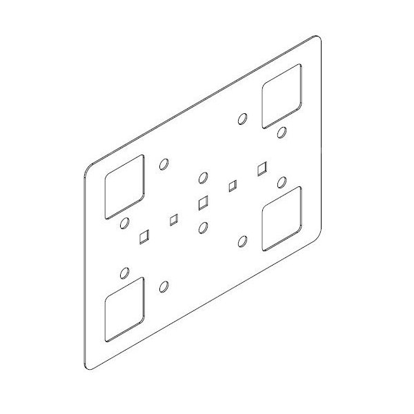Podkładka pod dach membranowy 225x300x1,5 mm 10szt
