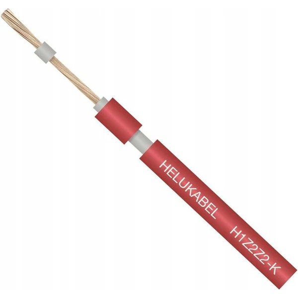 Kabel solarny HELUKABEL H1Z2Z2-K 1x6 czerwony (500m)