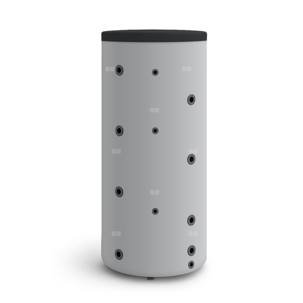 Zbiornik buforowy stojący VITECO HEAT SG(B) 300 pojemność 322 l 3 bar bez wężownicy, izolacja: pianka poliuretanowa, kolor: szary