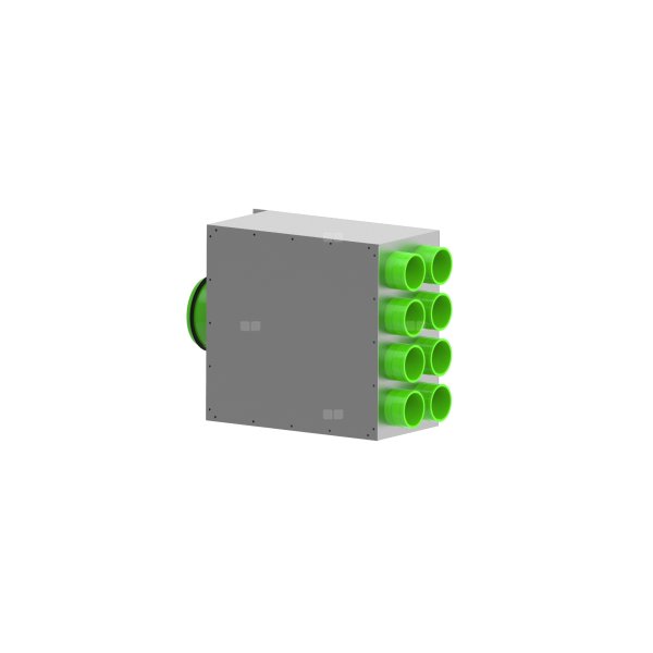 Rozdzielacz 8xfi75 1xfi160 izolowany