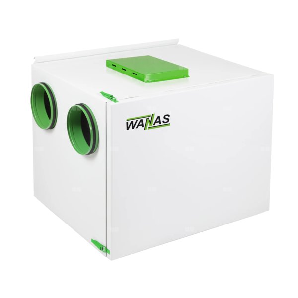 Rekuperator WANAS 340H + sterownik V3