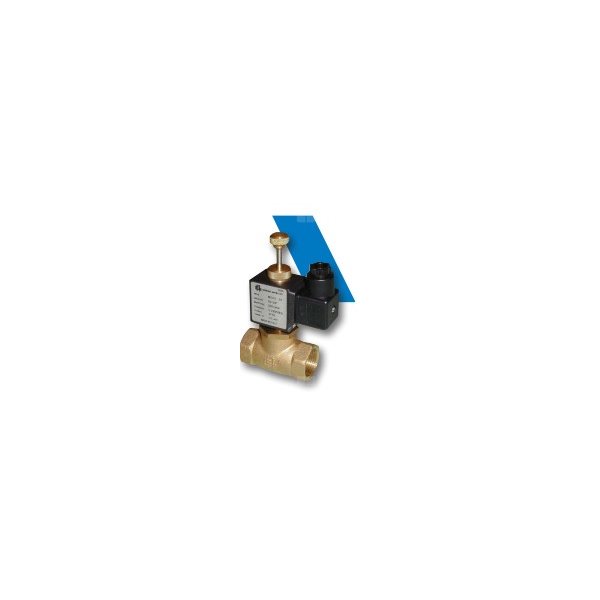 Zawór elektromagnetyczny z ręcznym restartem MSVO100/6B ELETTR.N.A.1''OTT.23