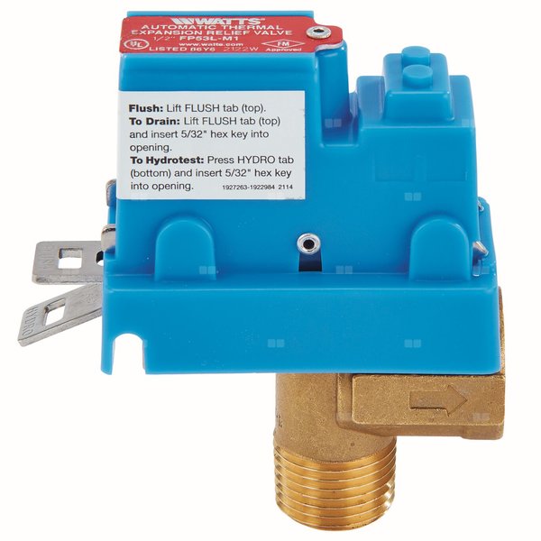 Zawór upustowy/ bezpieczeństwa 1/2'' FP53L-175psi 1/2 FP53L-M1-175