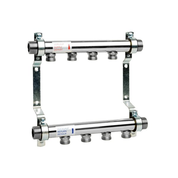 Belki rozdzielacza bez armatury, stal HLV2000-50-1'' VA02 Standard Watts ECO