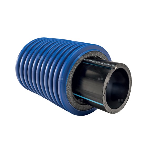 RURA COOL (SANITAR 25C) z kablem grzejnym MICROFLEX COOL 32MM WITH SELF-REG HEATING CABLE 18W/M