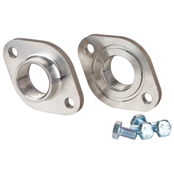 Zestaw przeciwkołnierzy stal nierdzewna, przył. 1 1/4'' dł.185mm szer.185mm Helix EXCEL/V WILO