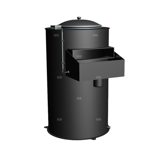 Zbiornik na wodę użytkową i gaśniczą (wersja okrągła), 300 l