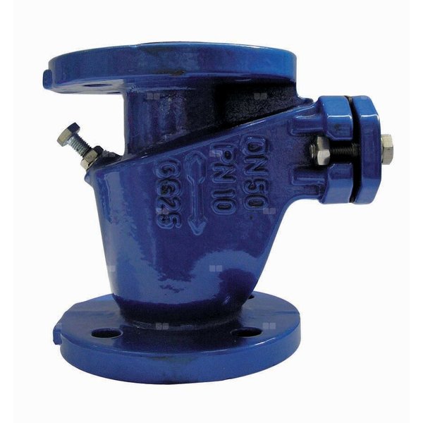 Zabezpieczenie przed przeływem zwrotnym żeliwo PN 10, przył. DN 50 dł.200mm szer.170mm GG25 WILO