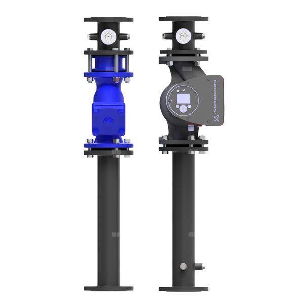 Grupa pompowa DXL – SA 300 – DN 50 (2”) bez izolacji, bez pompy, dł. zabudowy pompy 280 mm