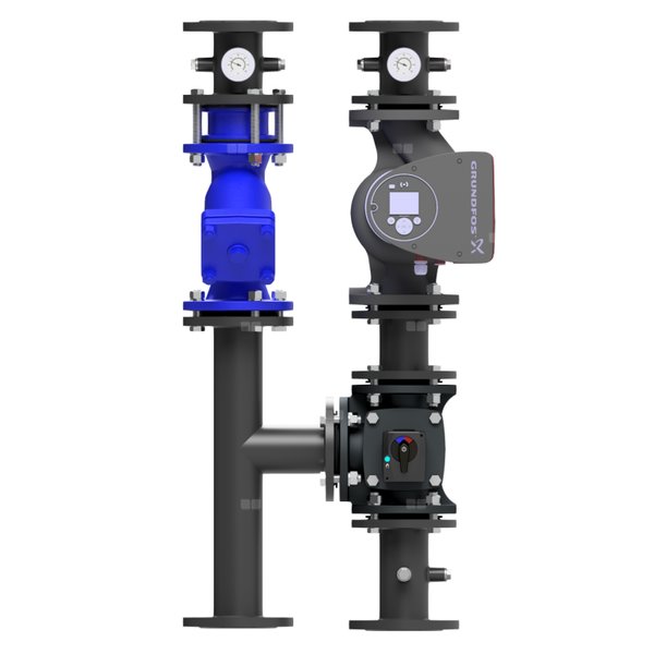 Grupa pompowa DXL – SMT 300 – DN 50 (2”) bez izolacji, bez pompy, dł. zabudowy pompy 280 mm