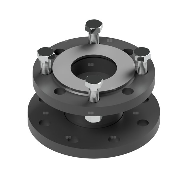 Łącznik DN80 x DN50 do montażu grup pompowych DXL – DN 50 na rozdzielaczu C2XL 150 – DN150