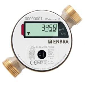 Wodomierz elektroniczny ENBRA WaterStar M DN 20 zimna woda JS 4,0 R160H/R80V L=130mm,wM-Bus